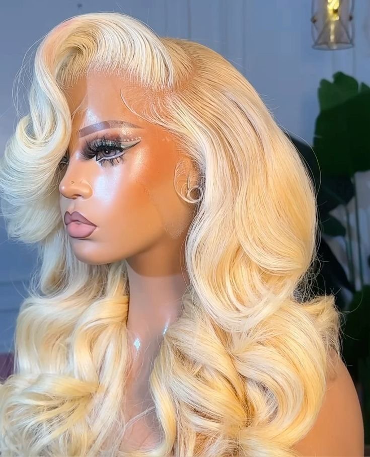Perruque blonde